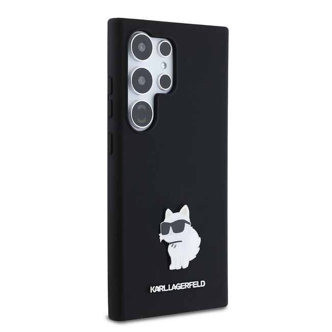 Husa premium pentru  Samsung Galaxy S24 Ultra Karl Lagerfeld superior quality - Negru denim