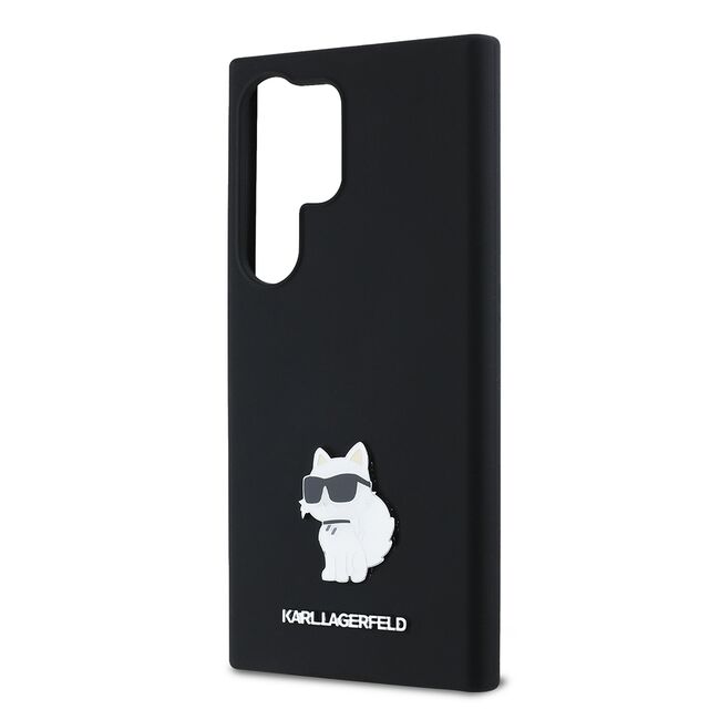 Husa premium pentru  Samsung Galaxy S24 Ultra Karl Lagerfeld superior quality - Negru denim