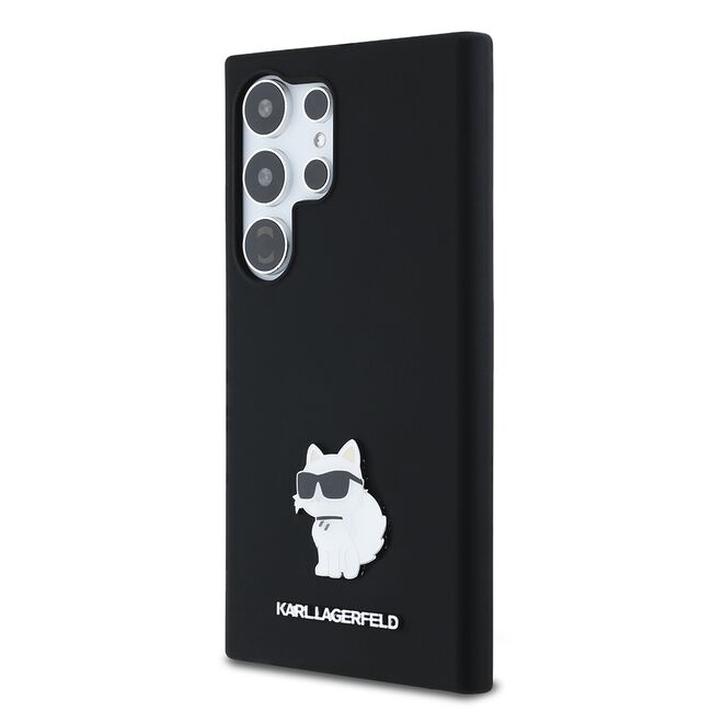 Husa premium pentru  Samsung Galaxy S24 Ultra Karl Lagerfeld superior quality - Negru denim