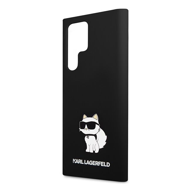 Husa premium pentru  Samsung Galaxy S24 Ultra Karl Lagerfeld superior quality - Negru gri