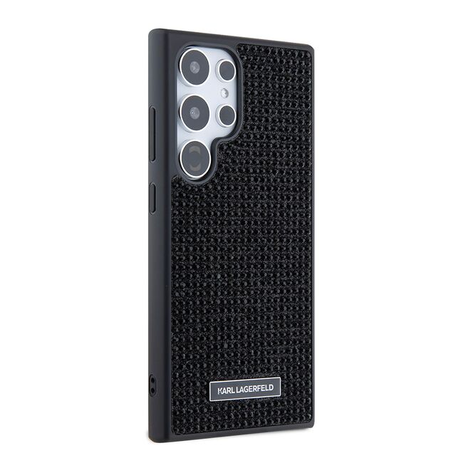 Husa premium pentru  Samsung Galaxy S24 Ultra Karl Lagerfeld superior quality - Negru havana