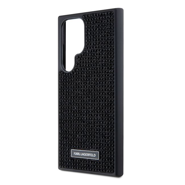 Husa premium pentru  Samsung Galaxy S24 Ultra Karl Lagerfeld superior quality - Negru havana