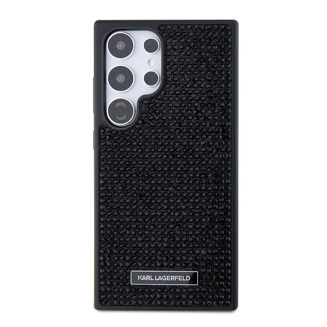 Husa premium pentru  Samsung Galaxy S24 Ultra Karl Lagerfeld superior quality - Negru havana