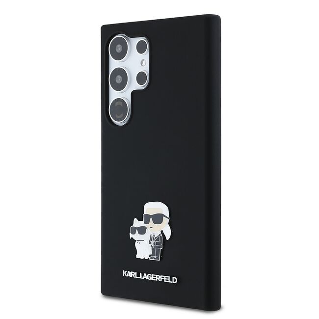 Husa premium pentru  Samsung Galaxy S24 Ultra Karl Lagerfeld superior quality - Negru