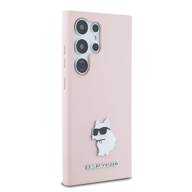 Husa premium pentru  Samsung Galaxy S24 Ultra Karl Lagerfeld superior quality - Roz