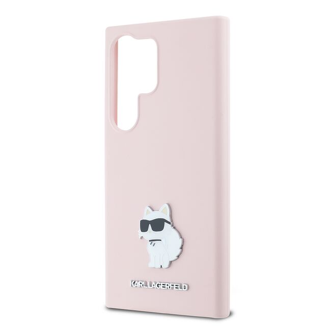 Husa premium pentru  Samsung Galaxy S24 Ultra Karl Lagerfeld superior quality - Roz