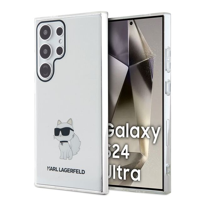 Husa premium pentru  Samsung Galaxy S24 Ultra Karl Lagerfeld superior quality - Transparent