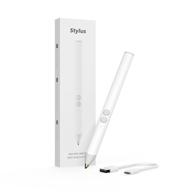 Stylus pen universal pentru telefon, tableta Techsuit UA20, alb