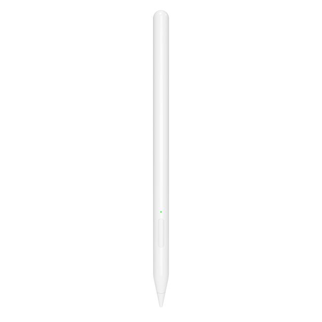 Stylus pencil USB-C, creion tableta Apple Techsuit V15, alb