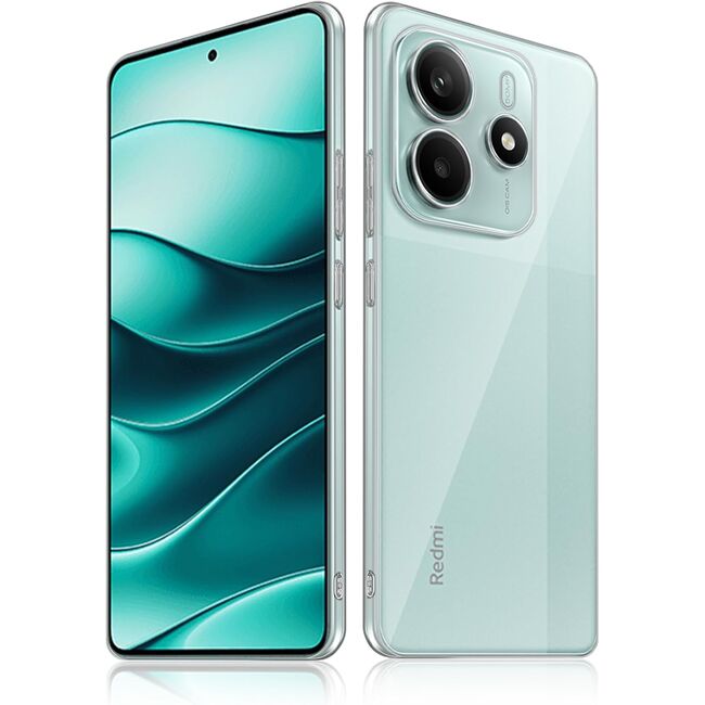 Husa pentru  Xiaomi Redmi Note 14 5G, Anti-Shock 1.5mm, cu protectie lentile, Clear