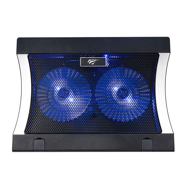 Cooler laptop ajustabil 9 - 17" 1000RPM, 2 x USB, Havit F2051, negru