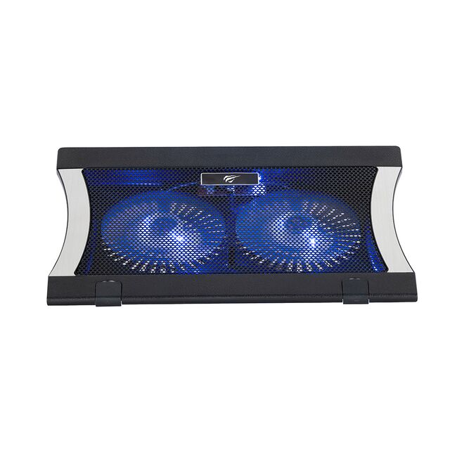 Cooler laptop ajustabil 9 - 17" 1000RPM, 2 x USB, Havit F2051, negru