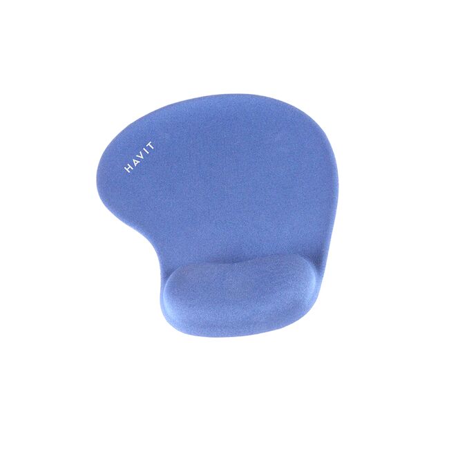 Mousepad pentru gaming antiderapat, Silicone Wrist Pads Havit, MP802, albastru inchis