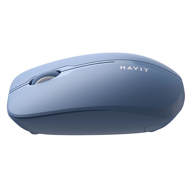 Mouse wireless pentru laptop 1600 DPI Havit MS53WB, albastru