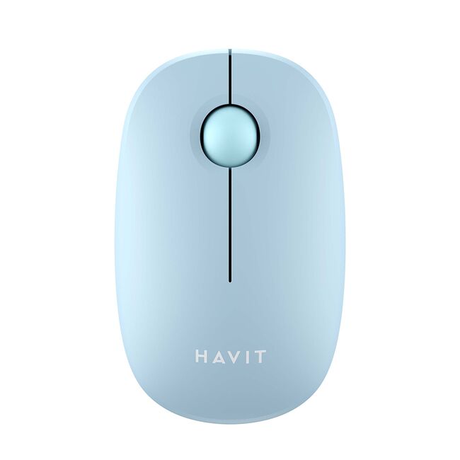 Mouse wireless 2.4GHz, 1600DPI Havit MS57GT, bleu