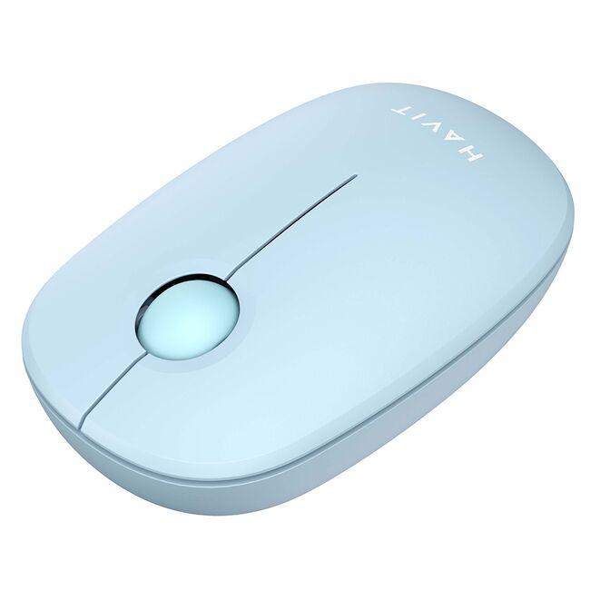Mouse wireless 2.4GHz, 1600DPI Havit MS57GT, bleu
