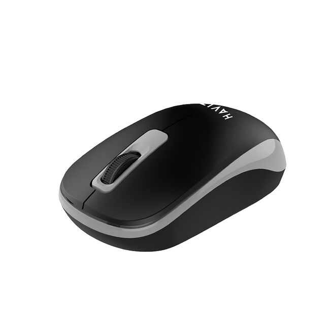 Mouse wireless pentru laptop 1200 DPI Havit MS626GT, negru / gri