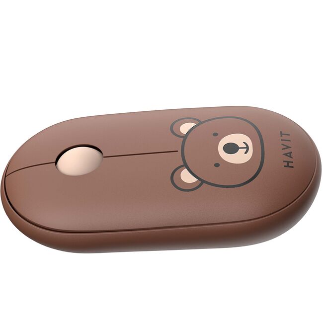 Mouse fara fir 2.4GHz, 1600 DPI pentru laptop Havit MS75GT Pro