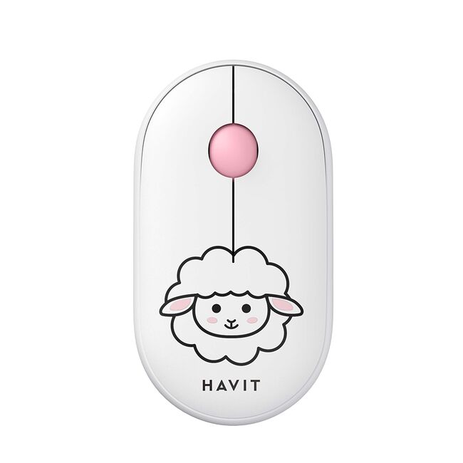 Mouse fara fir 2.4GHz, 1600 DPI pentru laptop Havit MS75GT Pro