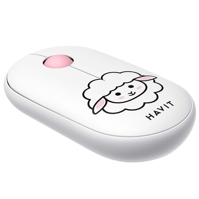 Mouse fara fir 2.4GHz, 1600 DPI pentru laptop Havit MS75GT Pro