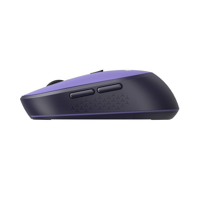 Mouse wireless ergonomic pentru laptop Havit MS78GT, mov