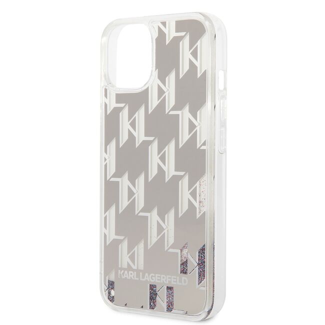 Husa premium pentru  iPhone 15 Karl Lagerfeld superior quality - Bej