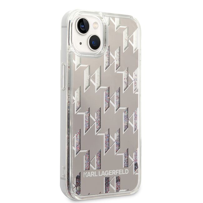 Husa premium pentru  iPhone 15 Karl Lagerfeld superior quality - Bej