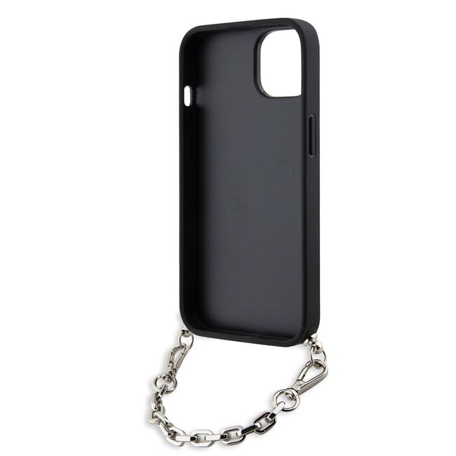 Husa premium pentru  iPhone 15 Karl Lagerfeld superior quality - Gri