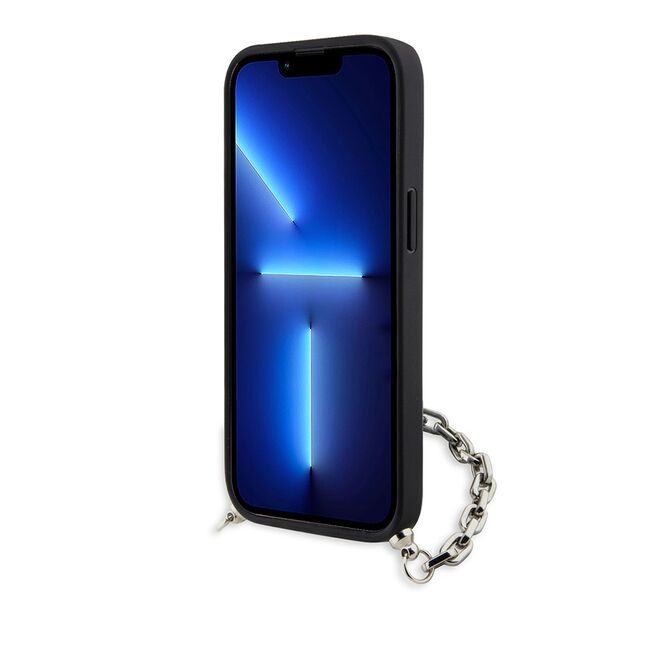 Husa premium pentru  iPhone 15 Karl Lagerfeld superior quality - Gri