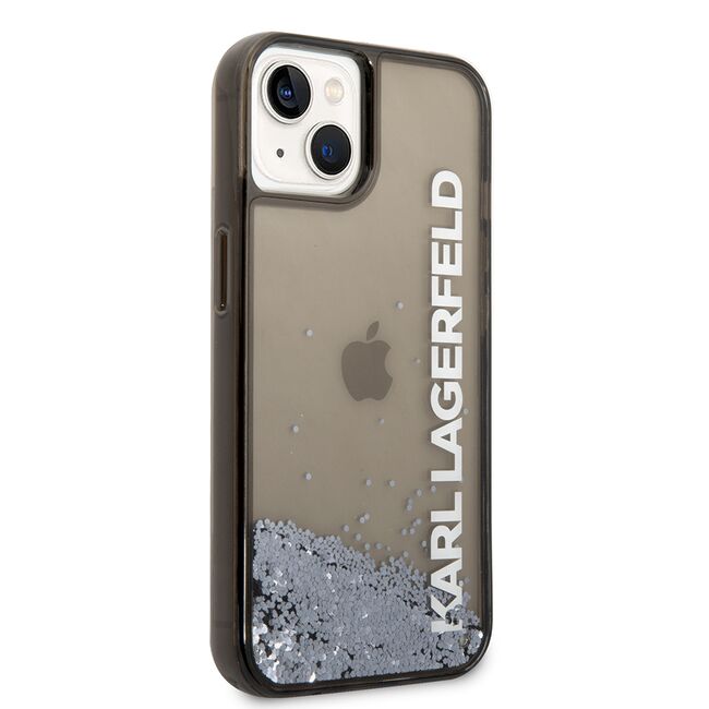 Husa premium pentru  iPhone 15 Karl Lagerfeld superior quality - Maro