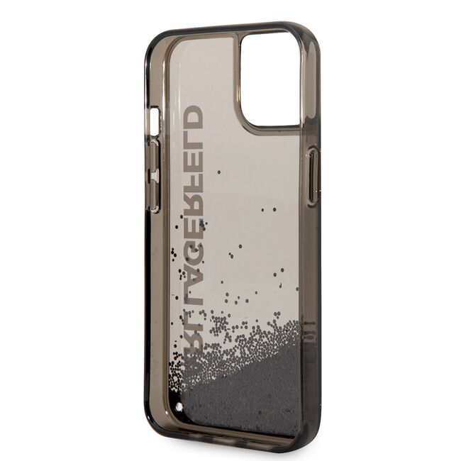 Husa premium pentru  iPhone 15 Karl Lagerfeld superior quality - Maro
