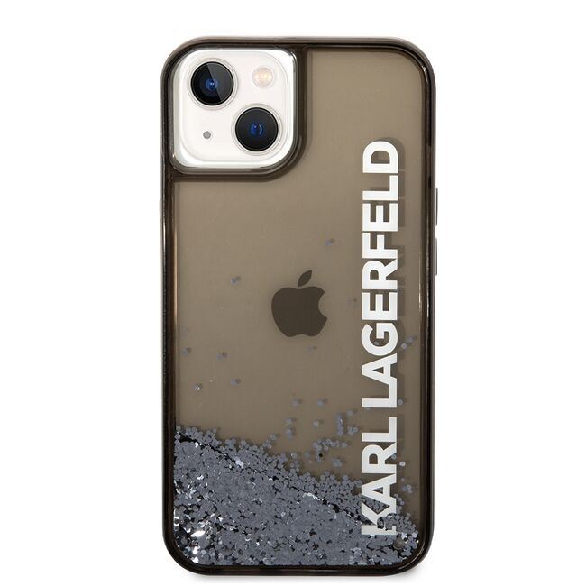 Husa premium pentru  iPhone 15 Karl Lagerfeld superior quality - Maro