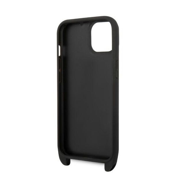 Husa premium pentru  iPhone 15 Karl Lagerfeld superior quality - Negru denim