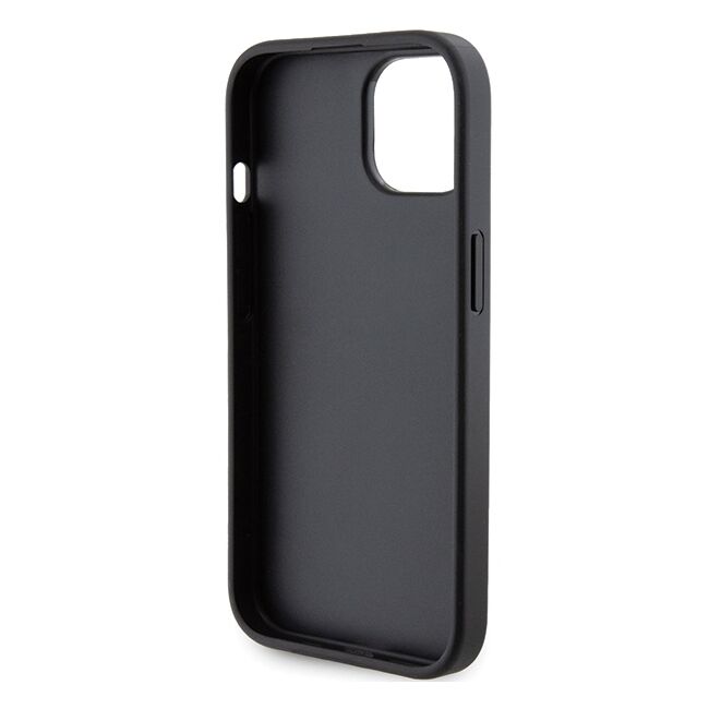 Husa premium pentru  iPhone 15 Karl Lagerfeld superior quality - Negru intens