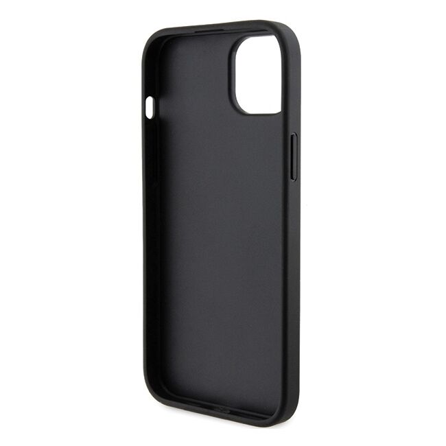 Husa premium pentru  iPhone 15 Karl Lagerfeld superior quality - Negru royal