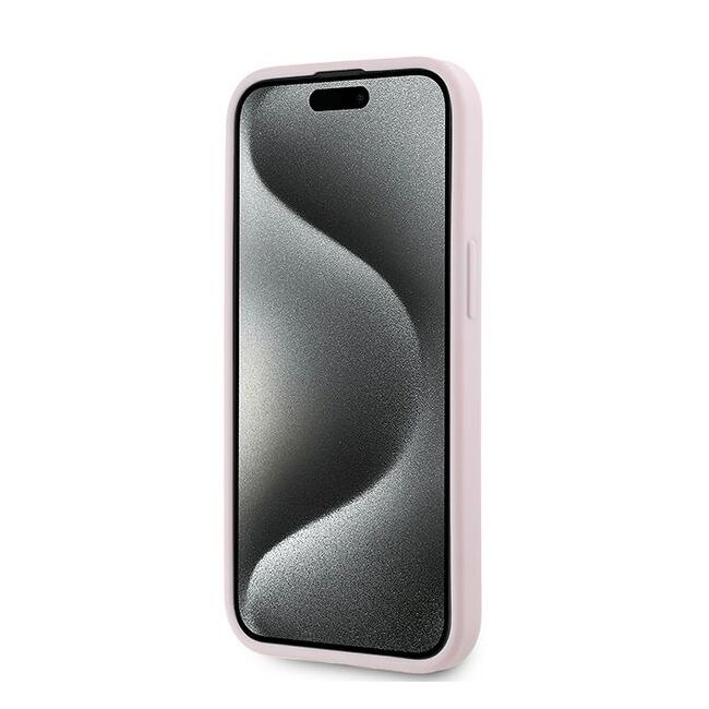 Husa premium pentru  iPhone 15 Karl Lagerfeld superior quality - Roz