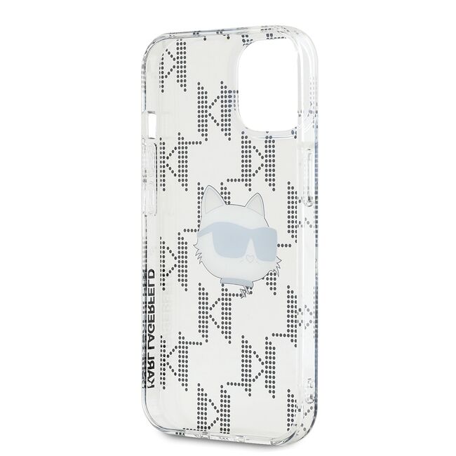 Husa premium pentru  iPhone 15 Karl Lagerfeld superior quality - Transparent