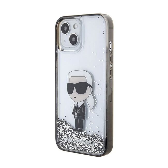 Husa premium pentru  iPhone 15 Karl Lagerfeld superior quality - Transparent