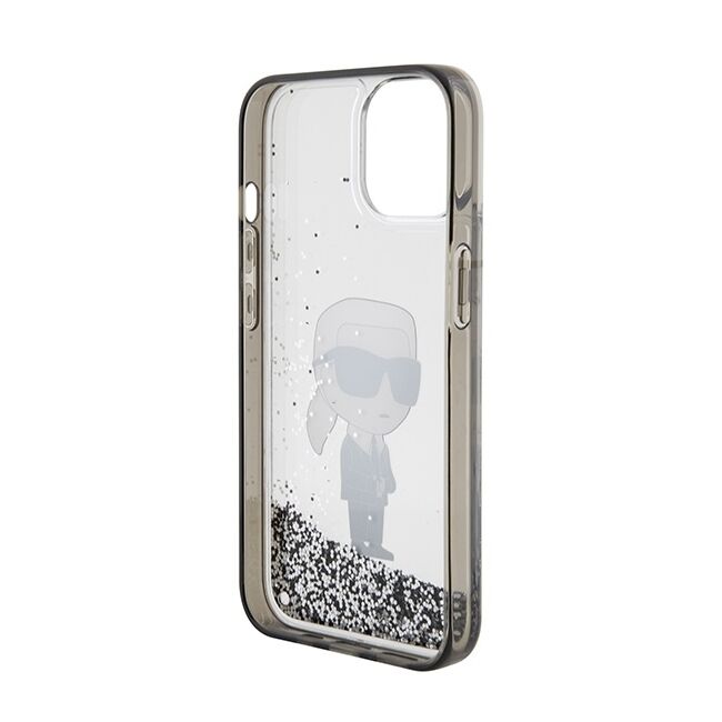 Husa premium pentru  iPhone 15 Karl Lagerfeld superior quality - Transparent