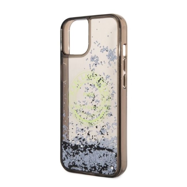 Husa premium pentru  iPhone 15 Karl Lagerfeld superior quality - Verde