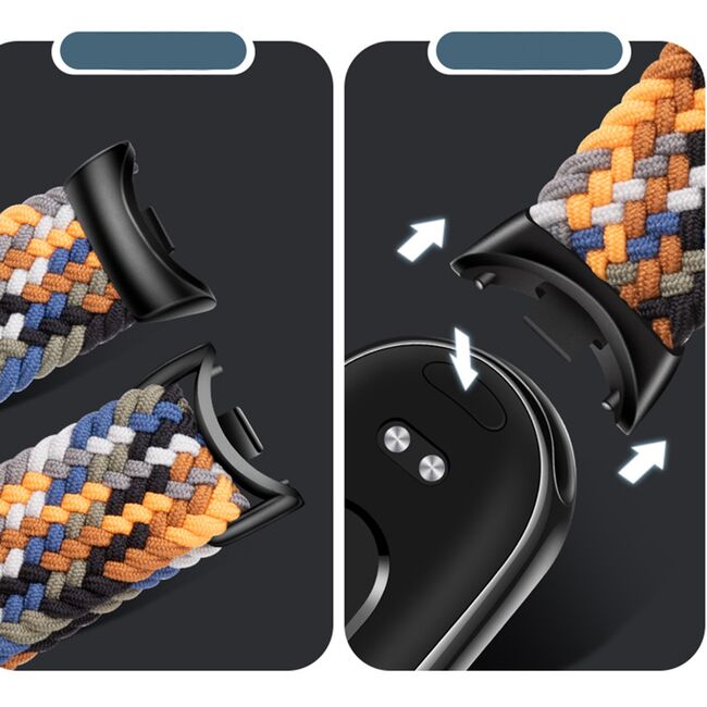 Curea pentru Xiaomi Mi Band 8 / 8 NFC / 9 / 9 NFC - Verde