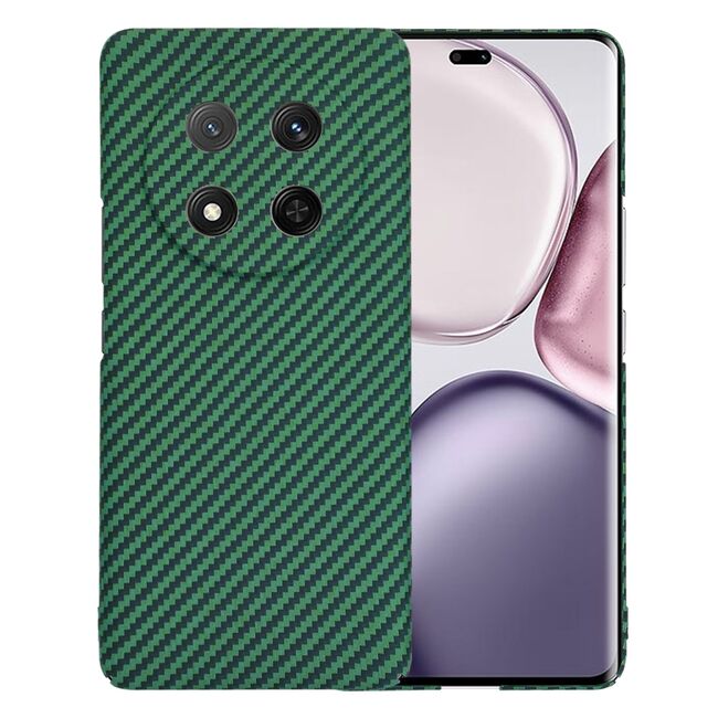 Husa pentru  Honor Magic 7 Lite CarbonFiber UltraSlim, Lightweight, Verde
