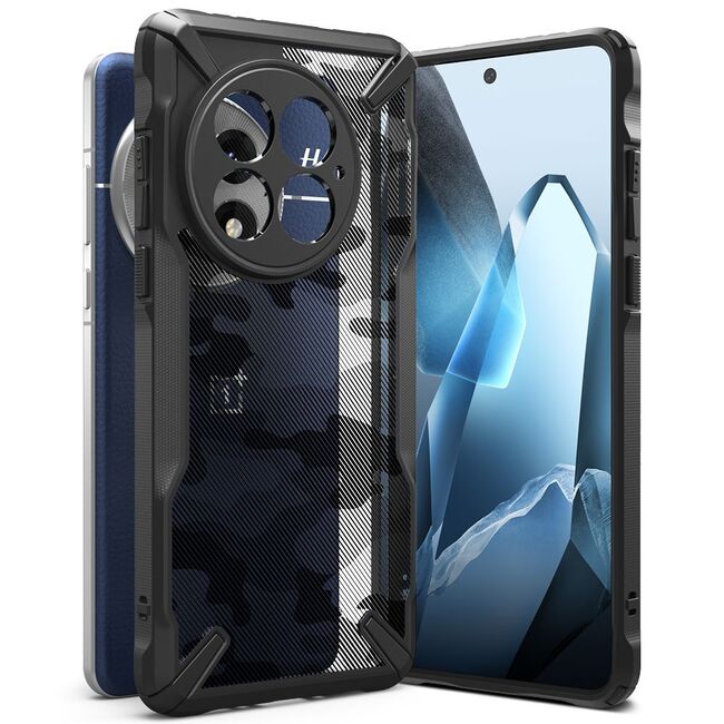 Husa pentru  OnePlus 13 X-Concept Hybrid Layer, Negru