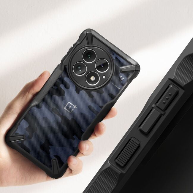 Husa pentru  OnePlus 13 X-Concept Hybrid Layer, Negru