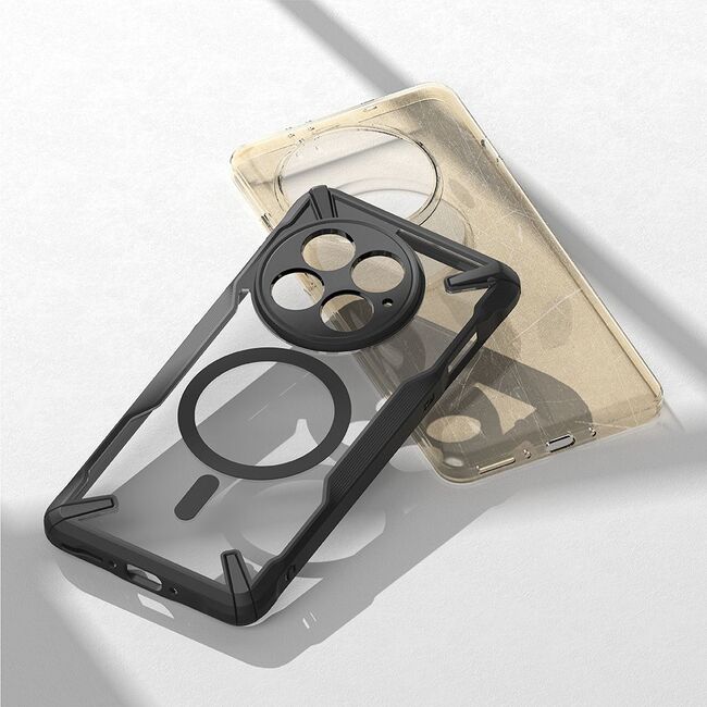 Husa pentru  OnePlus 13 compatibila MagSafe X-Concept Hybrid Layer, Clear
