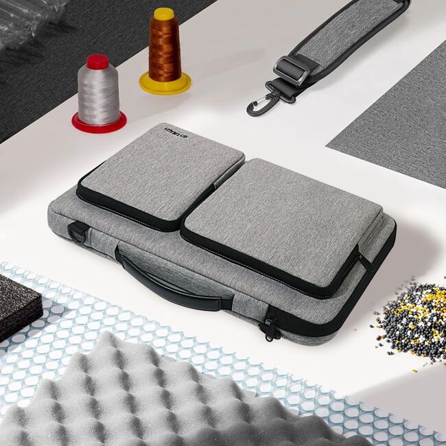 Geanta pentru laptop universala Defender Bag 13-14 inch, compatibila MacBook, Microsoft, Dell, HP, Lenovo, crayon grey