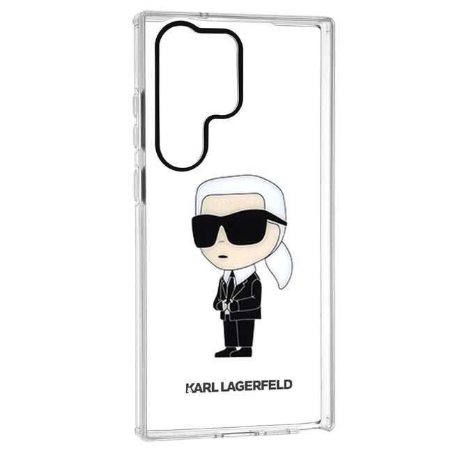 Husa premium pentru  Samsung Galaxy S23 Ultra 5G Karl Lagerfeld superior quality - Ice