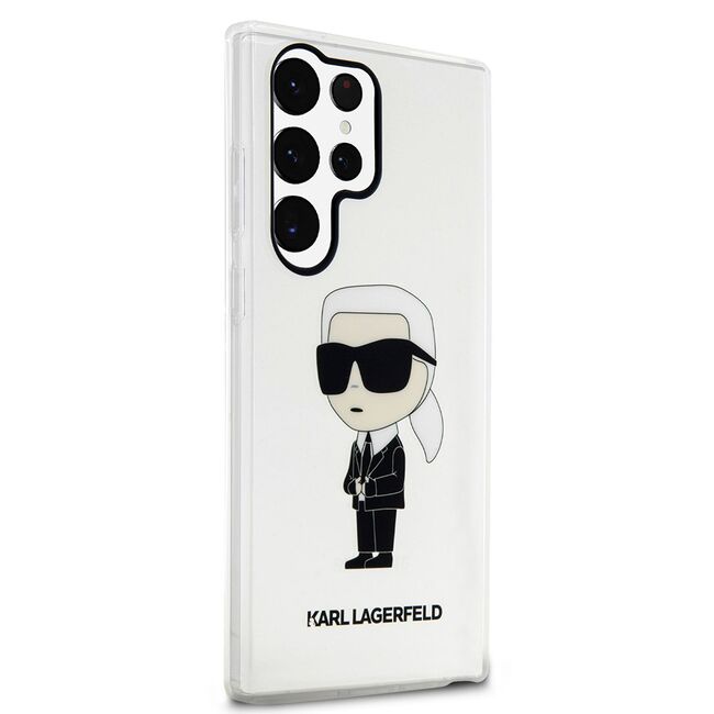 Husa premium pentru  Samsung Galaxy S23 Ultra 5G Karl Lagerfeld superior quality - Ice