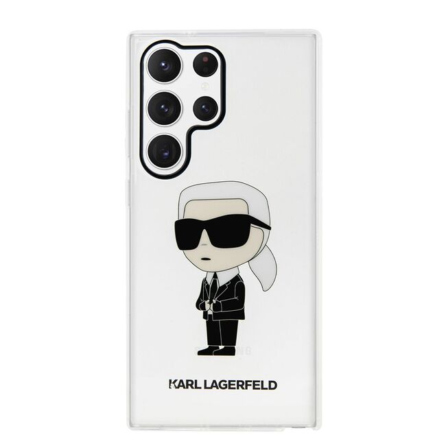 Husa premium pentru  Samsung Galaxy S23 Ultra 5G Karl Lagerfeld superior quality - Ice