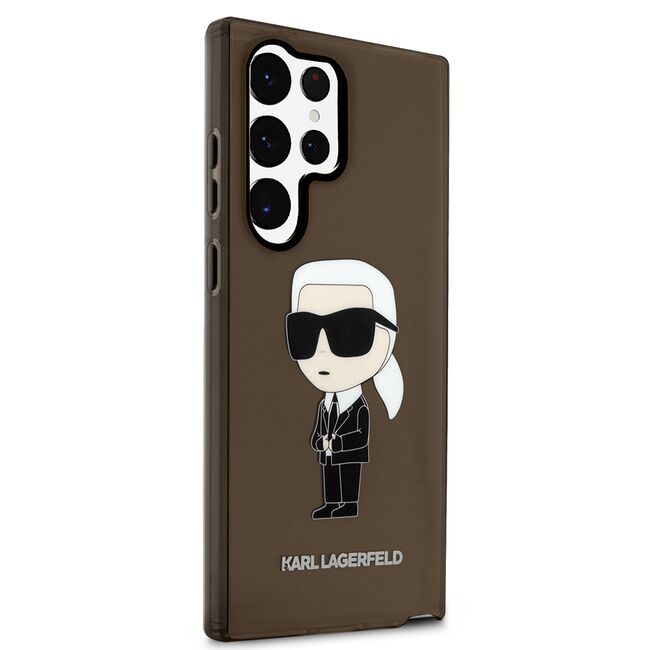 Husa premium pentru  Samsung Galaxy S23 Ultra 5G Karl Lagerfeld superior quality - Maro